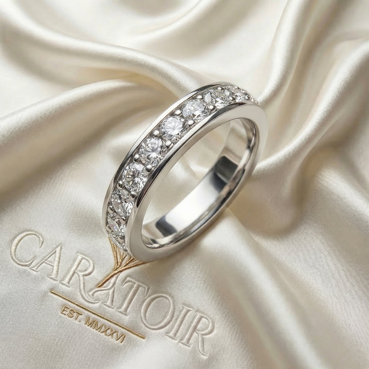 Channel-Set Eternity Band
