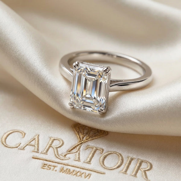 Emerald Cut Loose Diamond IGI Certified