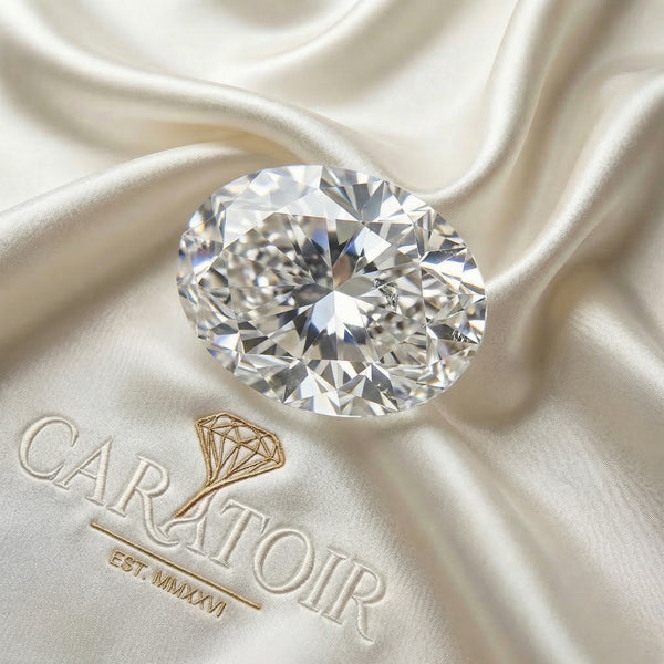 Oval Cut Loose Diamond IGI Certified